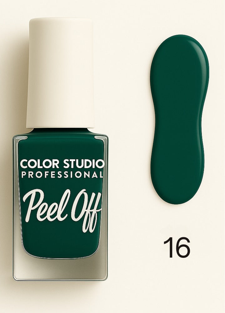 16 ELAAN - PEEL OFF NAIL COLORS - WATER BASED NAIL POLISH