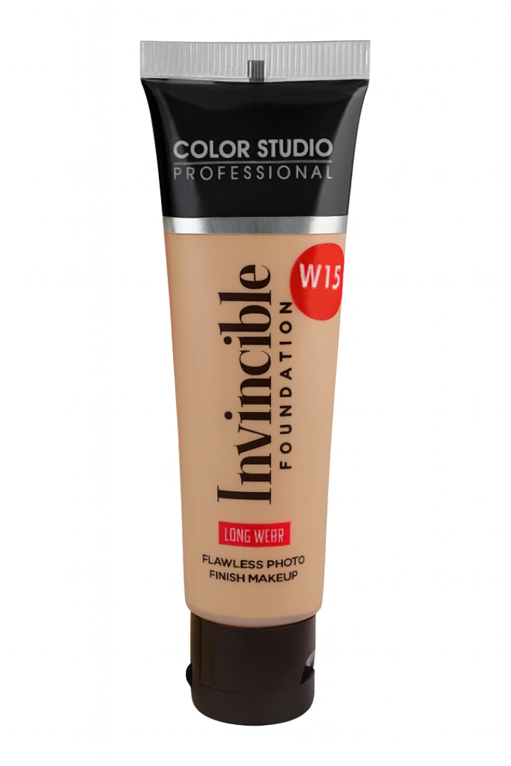 INVINCIBLE FOUNDATION SHADE HONEY - W15 - FLAWLESS PHOTO FINISH MAKEUP
