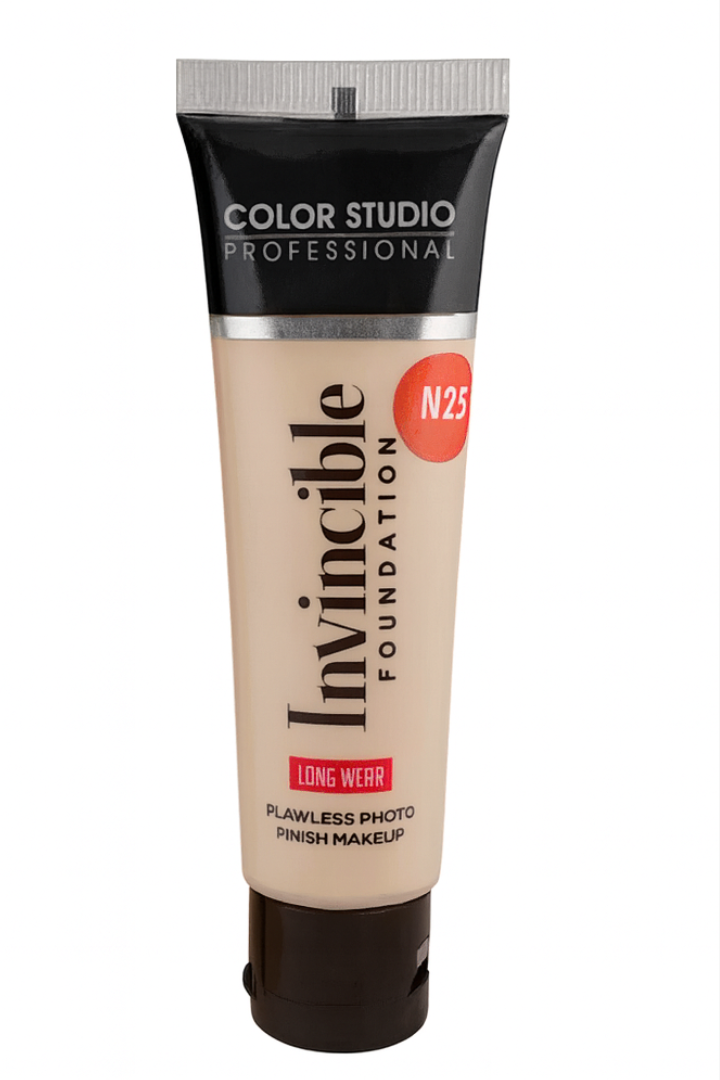 INVINCIBLE FOUNDATION SHADE TRUE IVORY -N25- FLAWLESS PHOTO FINISH MAKEUP