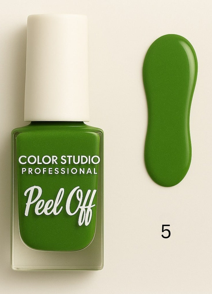 05 GO GREEN- PEEL OFF NAIL COLORS - WATER BASED NAIL POLISH
