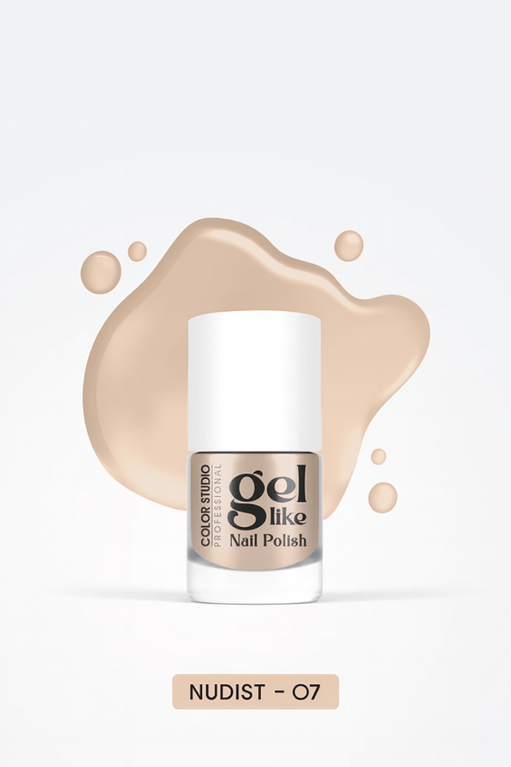 Gel Like Nail Polish -  07 Nudis