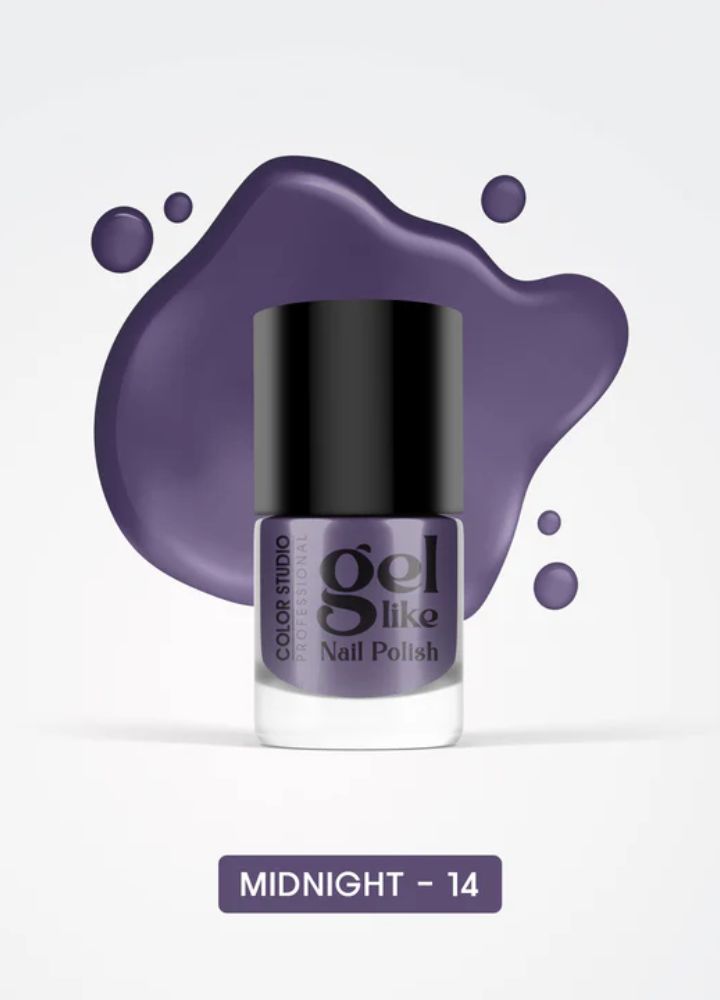 Gel Like Nail Polish - 14 Midnight