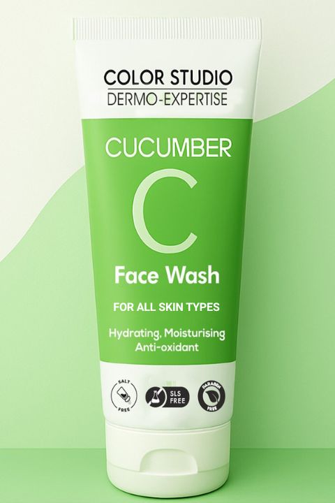 Color Studio Cucumber Face Wash – SLS Free, Paraben Free