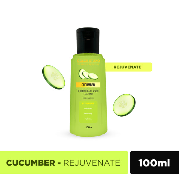 CUCUMBER FACE WASH - COLOR STUDIO DERMO EXPERTISE 100ML