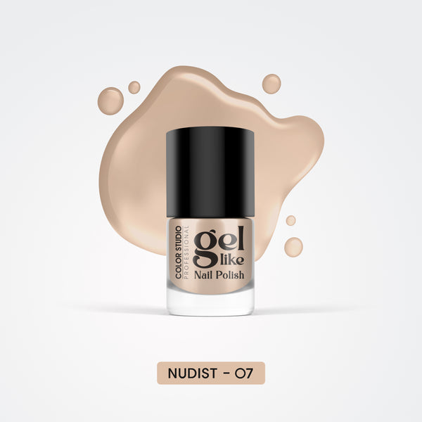 Gel Like Nail Polish -  07 Nudis