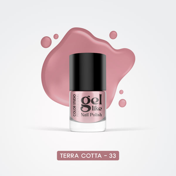 Gel Like Nail Polish -  33 Terra cotta