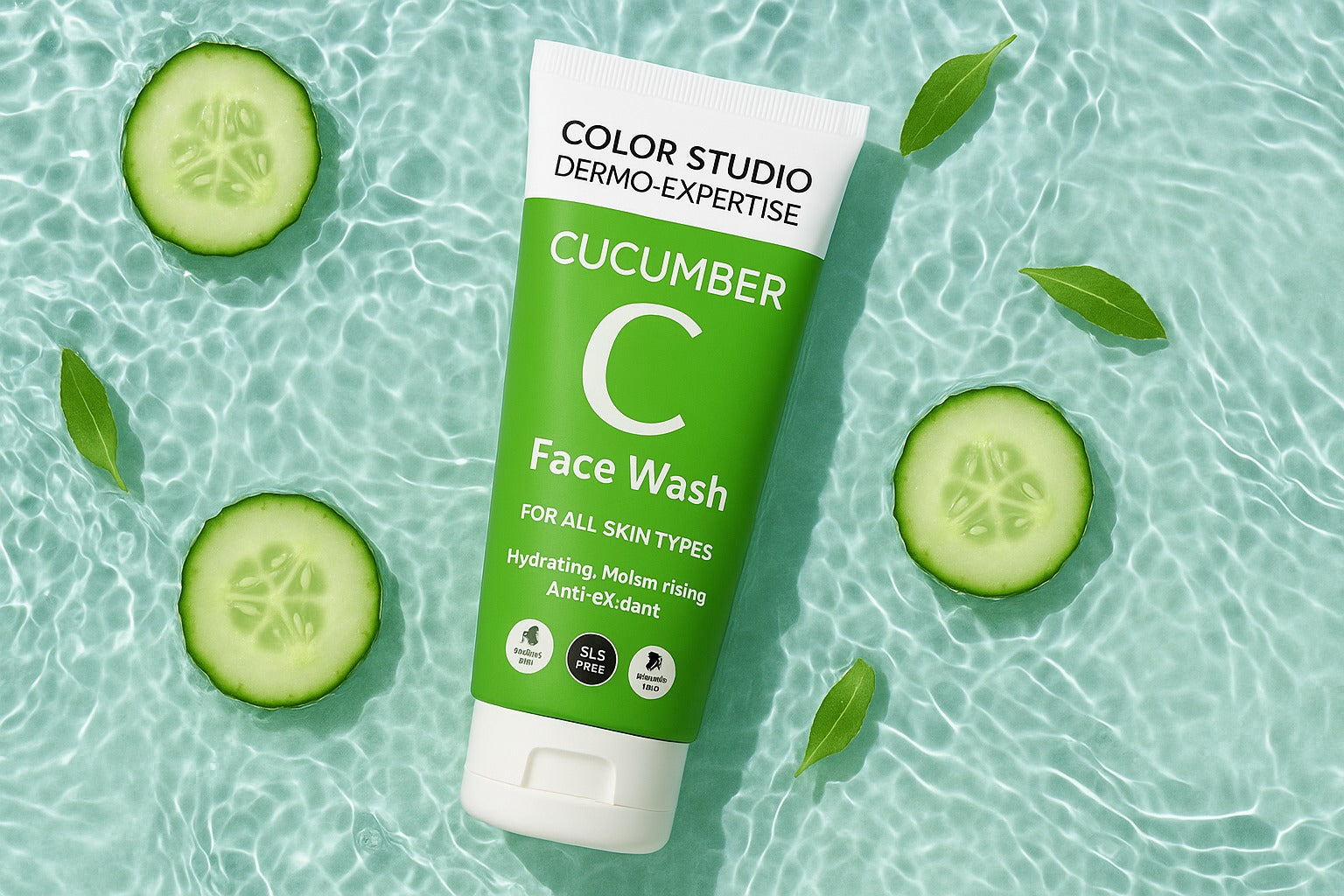 Color Studio Cucumber Face Wash – SLS Free, Paraben Free