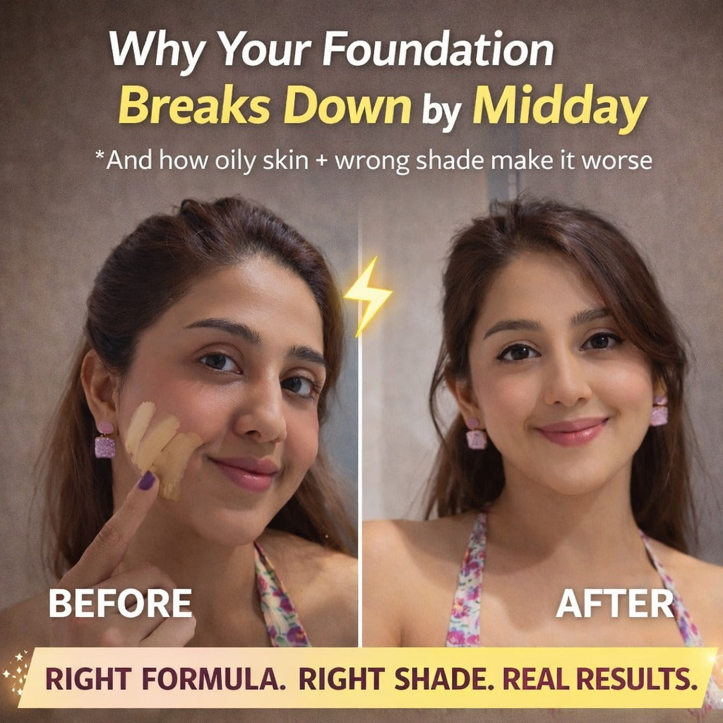 Which Foundation Is Best for Oily Skin? And Why Shade Matching Matters Just as Much