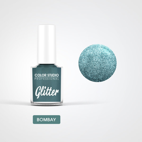 Glitter Nail Colors - Bombay Saphire 04
