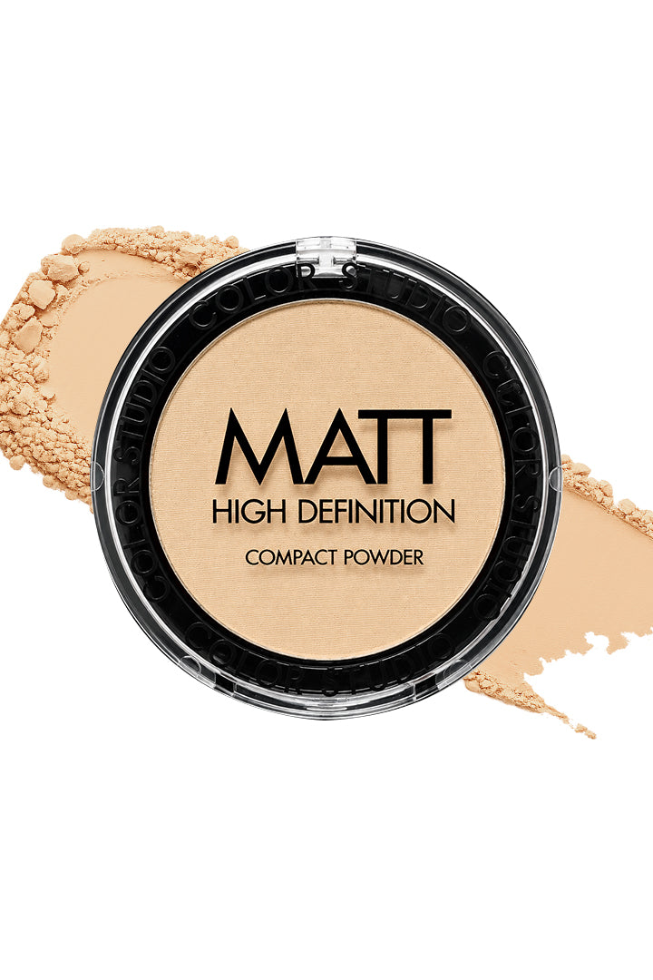 Matt HD Compact Powder - 102 Shell Beige