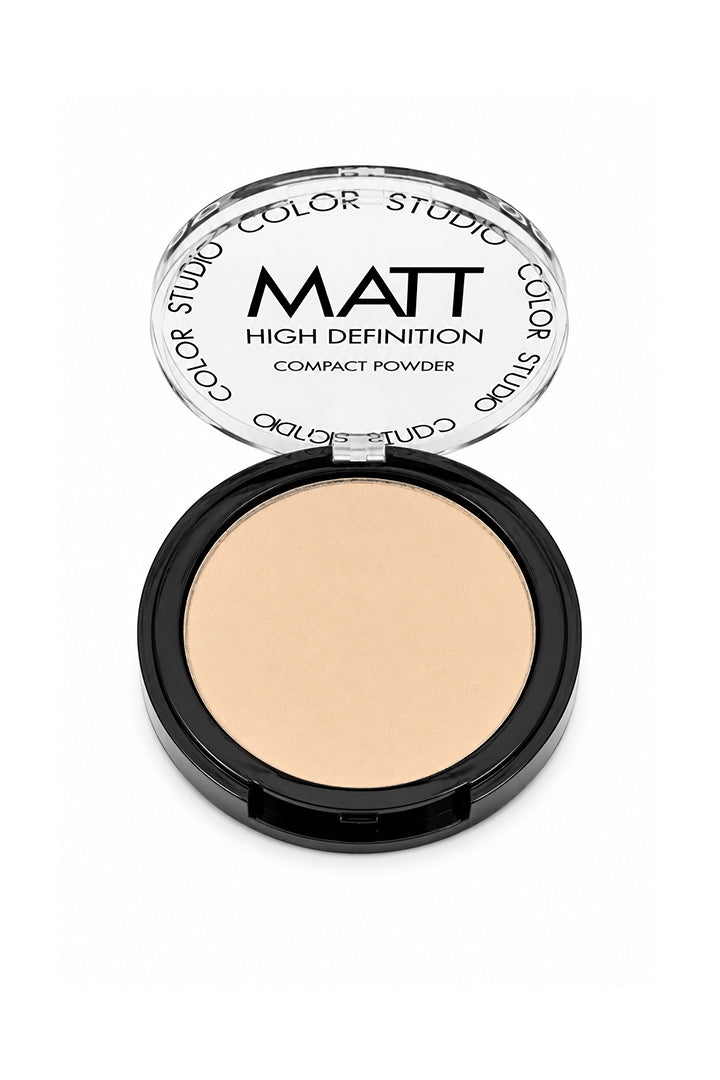 Matt HD Compact Powder - 102 Shell Beige