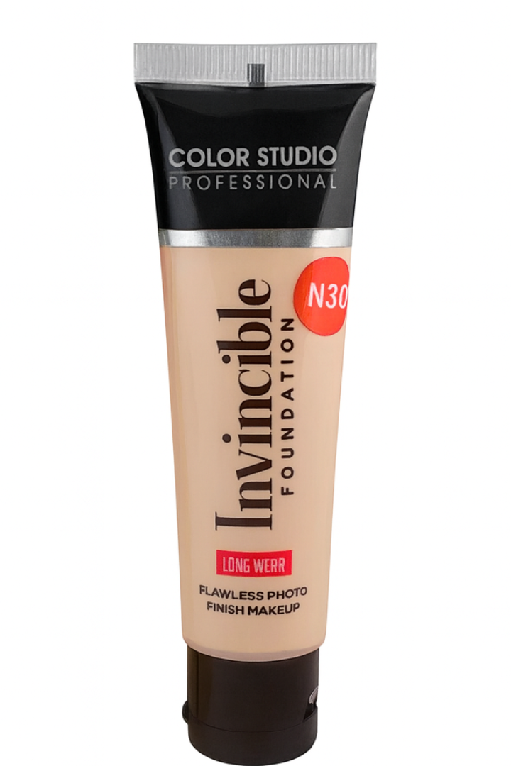 INVINCIBLE FOUNDATION SHADE BEIGE -N30- FLAWLESS PHOTO FINISH MAKEUP