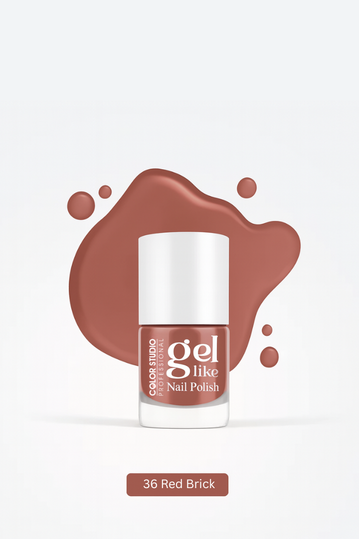 Gel Like Nail Polish -  36 Red Brick
