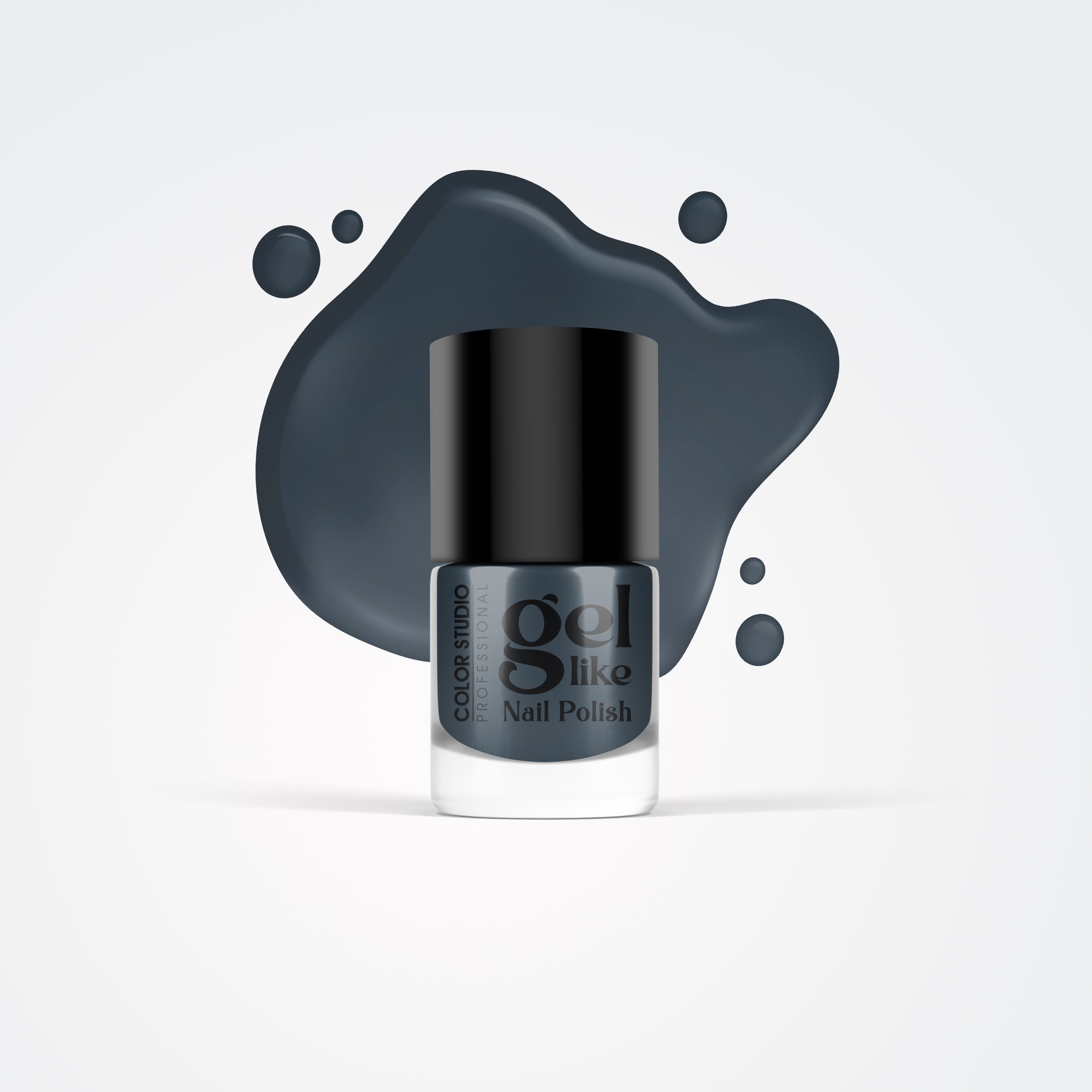 Gel Like Nail Polish -  16 Gun Metal