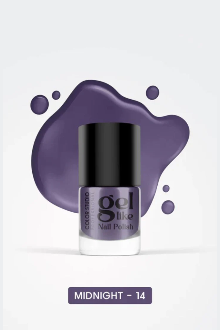 Gel Like Nail Polish -  14 Midnight