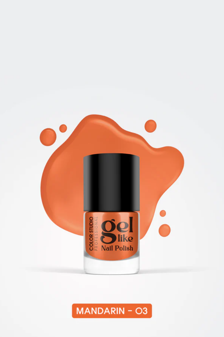 Gel Like Nail Polish -  03 Mandarin