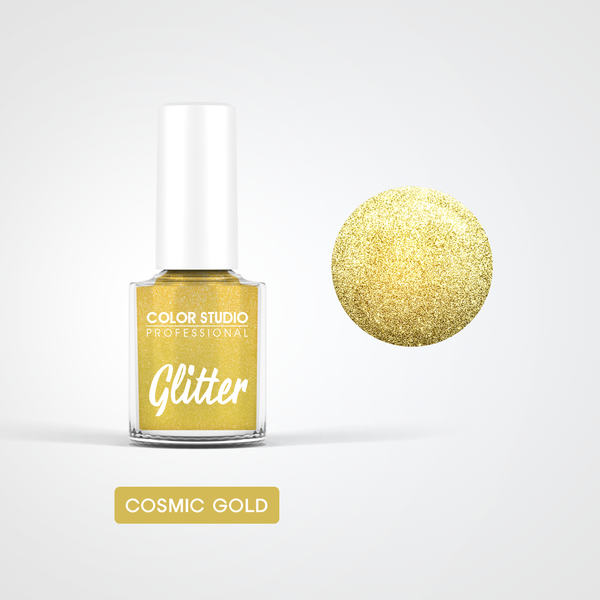 Glitter Nail Colors - Cosmic Gold 20