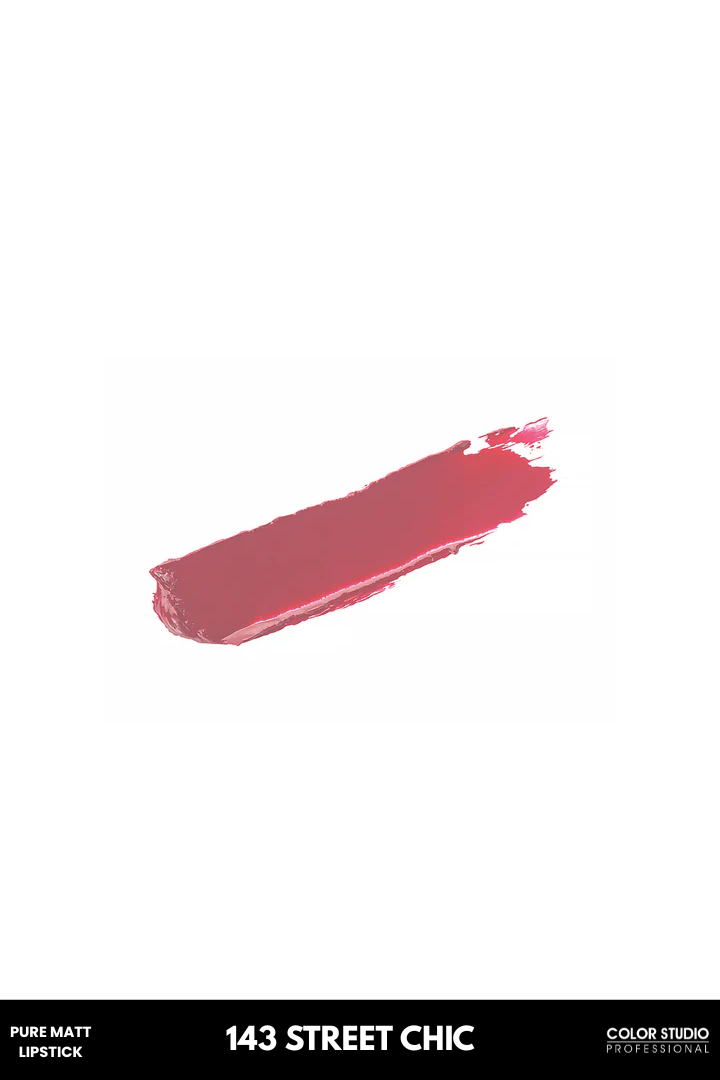 PURE MATT LIPSTICK - 143 STREET CHIC