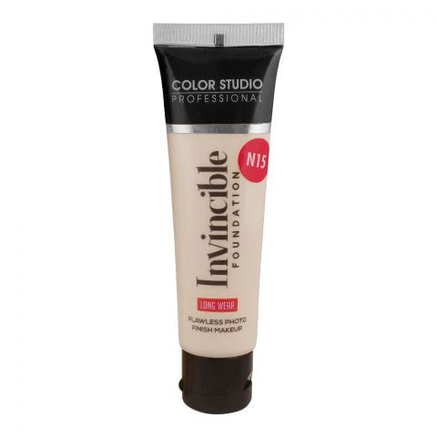 INVINCIBLE FOUNDATION SHADE FAIR IVORY- N15- FLAWLESS PHOTO FINISH MAKEUP