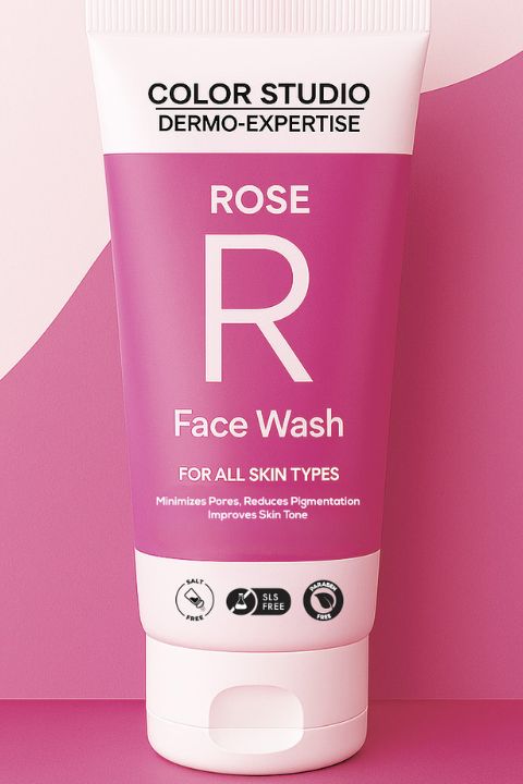 ROSE FACE WASH SLS FREE