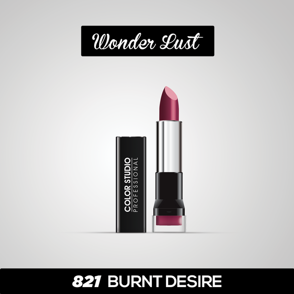 Wonder Lust Lipstick - 821 BURNT DESIRE