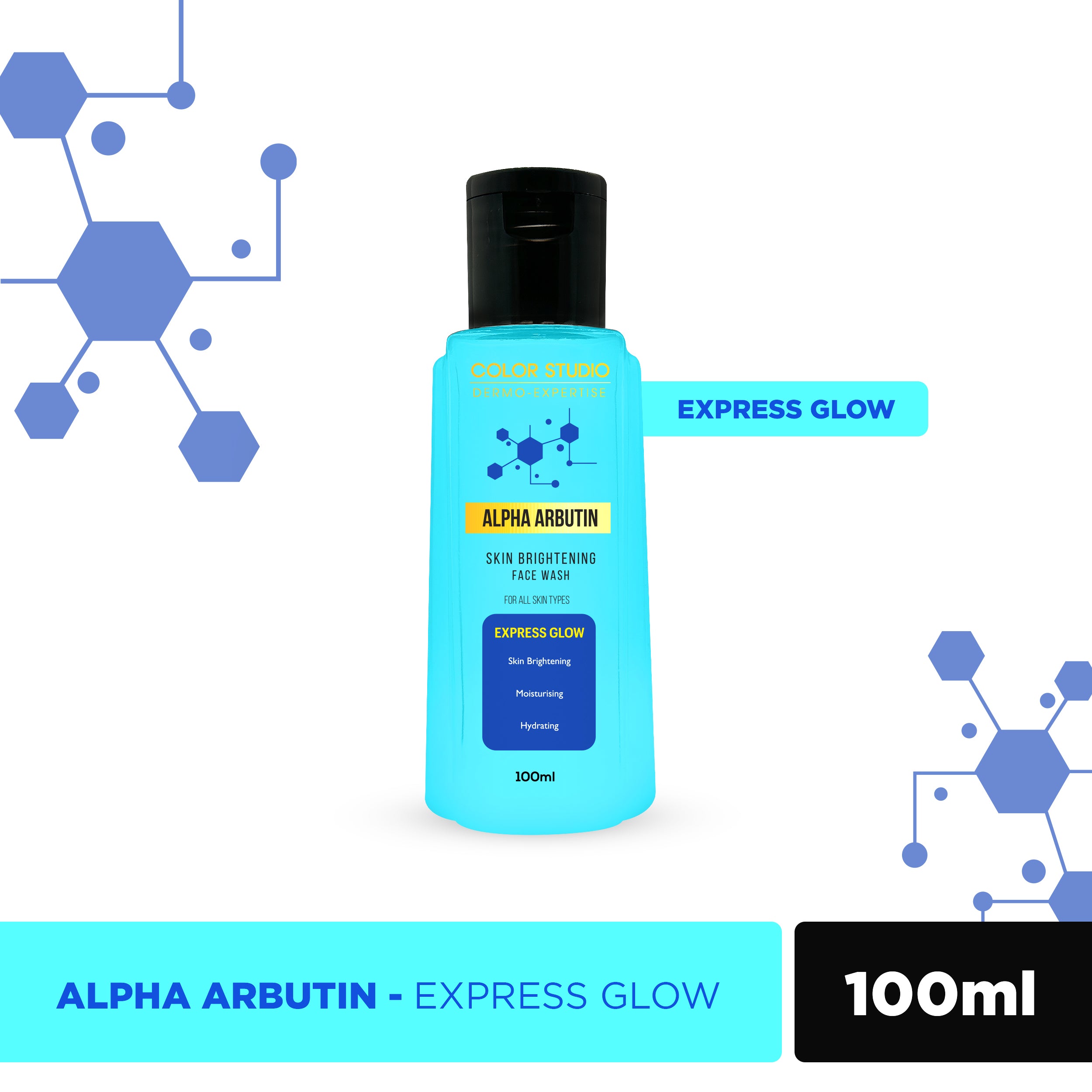 ALPHA ARBUTIN FACE WASH COLOR STUDIO DERMO EXPERTISE 100ML