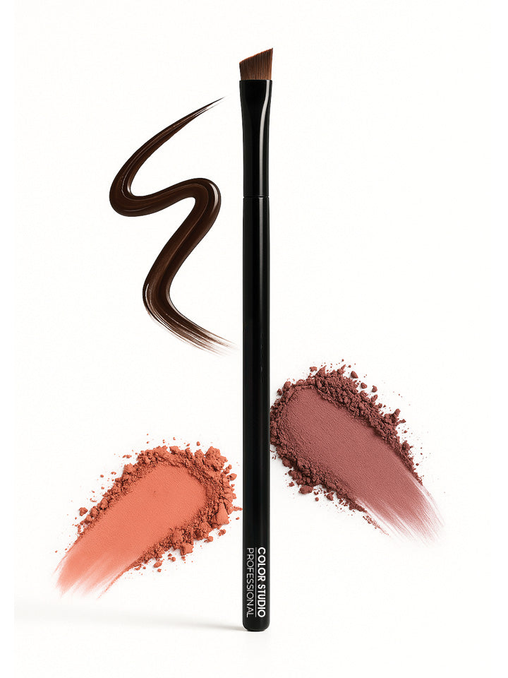 BEVEL DETAILED BRUSH - PRO MAKEUP BRUSHES COLOR STUDIO