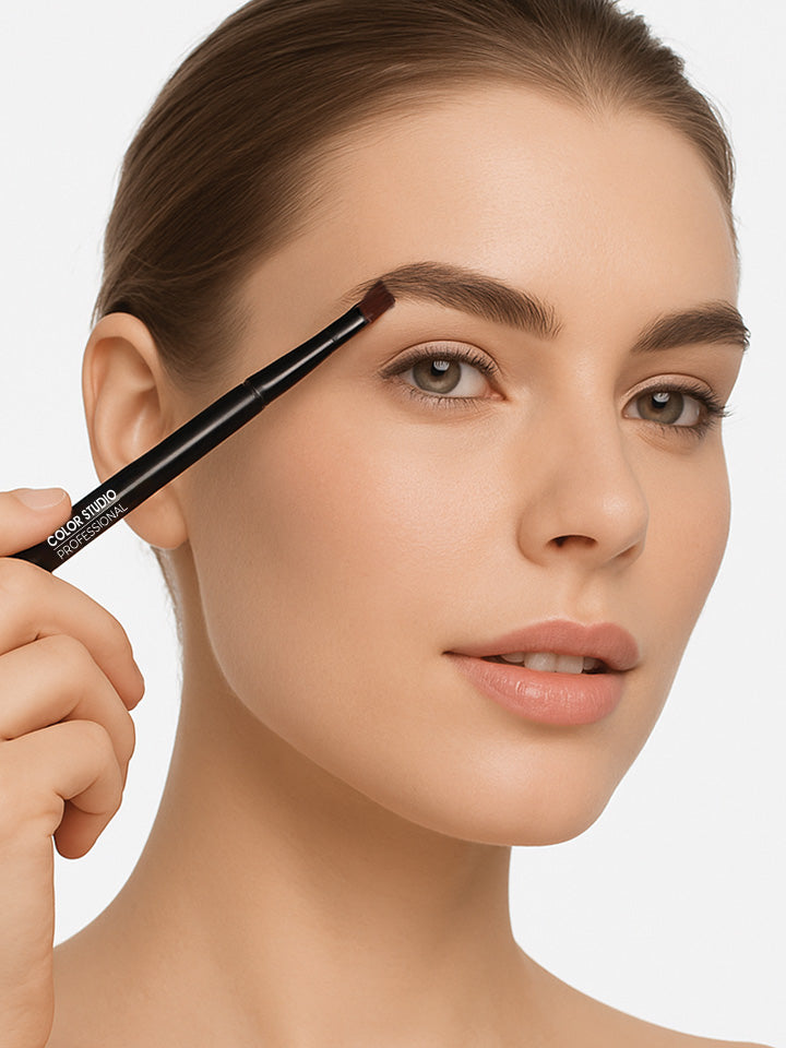 BEVEL DETAILED BRUSH - PRO MAKEUP BRUSHES COLOR STUDIO