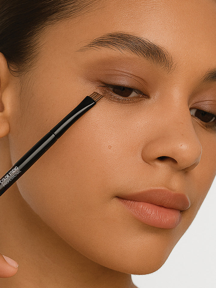 BEVEL DETAILED BRUSH - PRO MAKEUP BRUSHES COLOR STUDIO