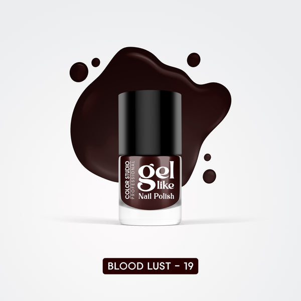 Gel Like Nail Polish -  19 Blood Lust