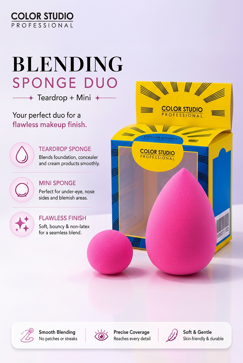 Color Studio Professional Blending Sponge Duo