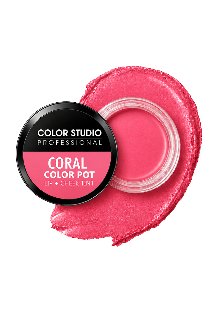 Color Pot Lip & Cheek Tint – Coral