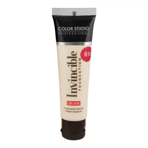 INVINCIBLE FOUNDATION SHADE PORCELAIN - N10- FLAWLESS PHOTO FINISH MAKEUP