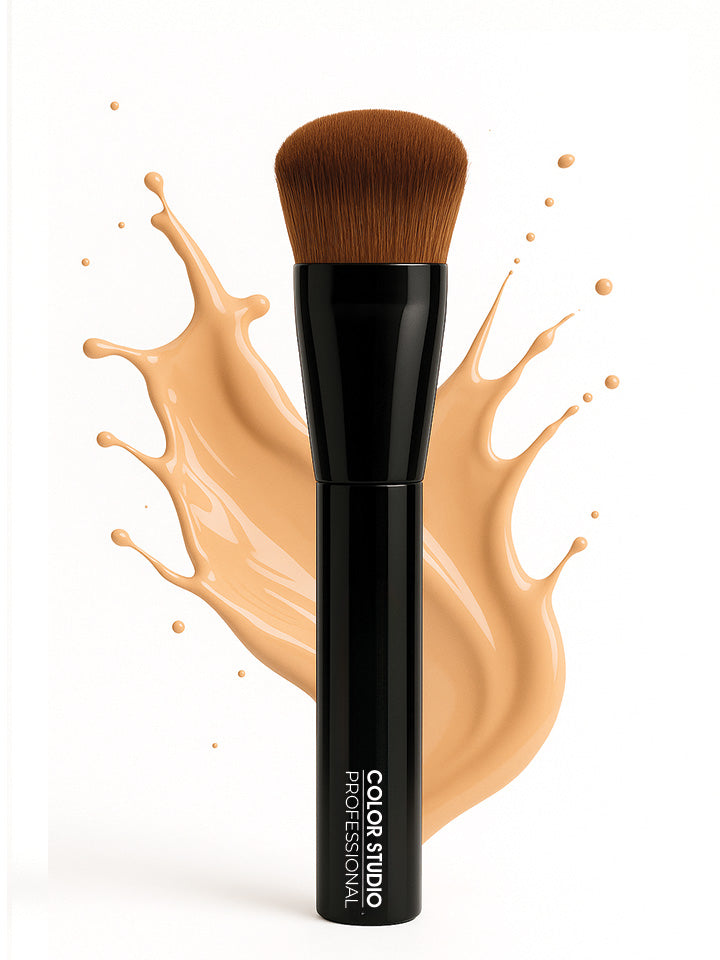 FOUNDATION BRUSH - PRO MAKEUP BRUSHES COLOR STUDIO