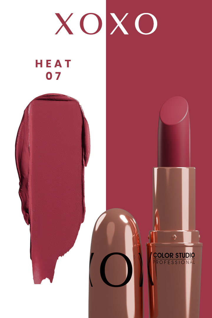 COLOR STUDIO XOXO LIPSTICK HEAT # 07