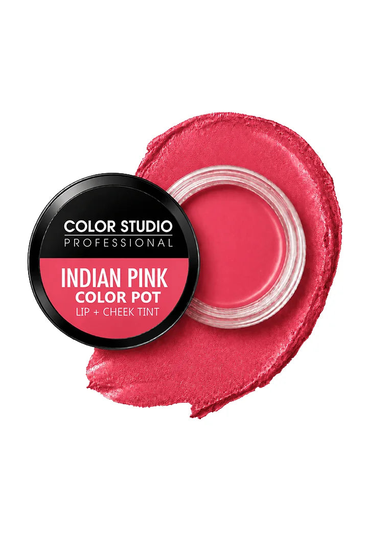 COLOR POT LIP & CHEEK TINT - INDIAN PINK