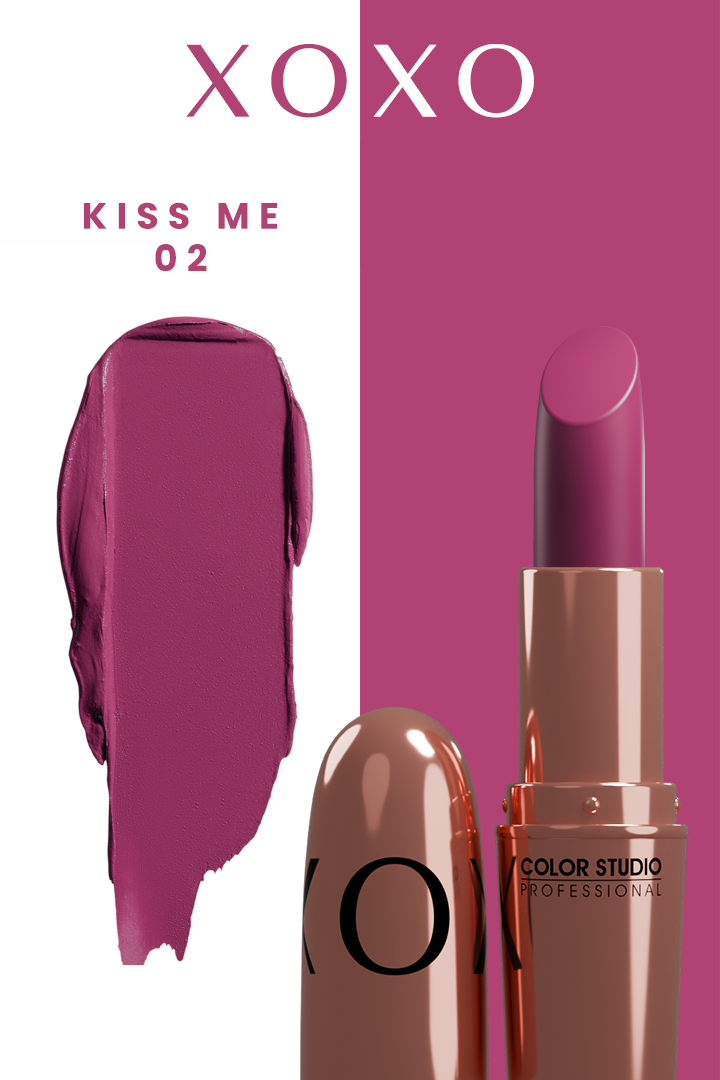 COLOR STUDIO XOXO LIPSTICK KISS-ME # 02