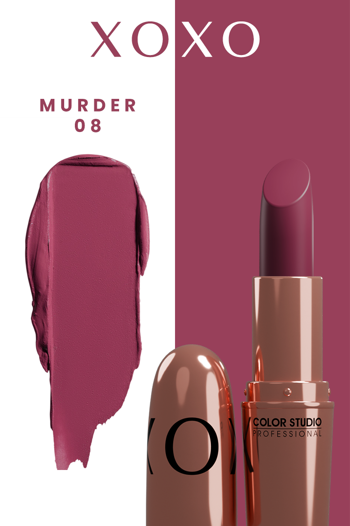 COLOR STUDIO XOXO LIPSTICK MURDER # 08