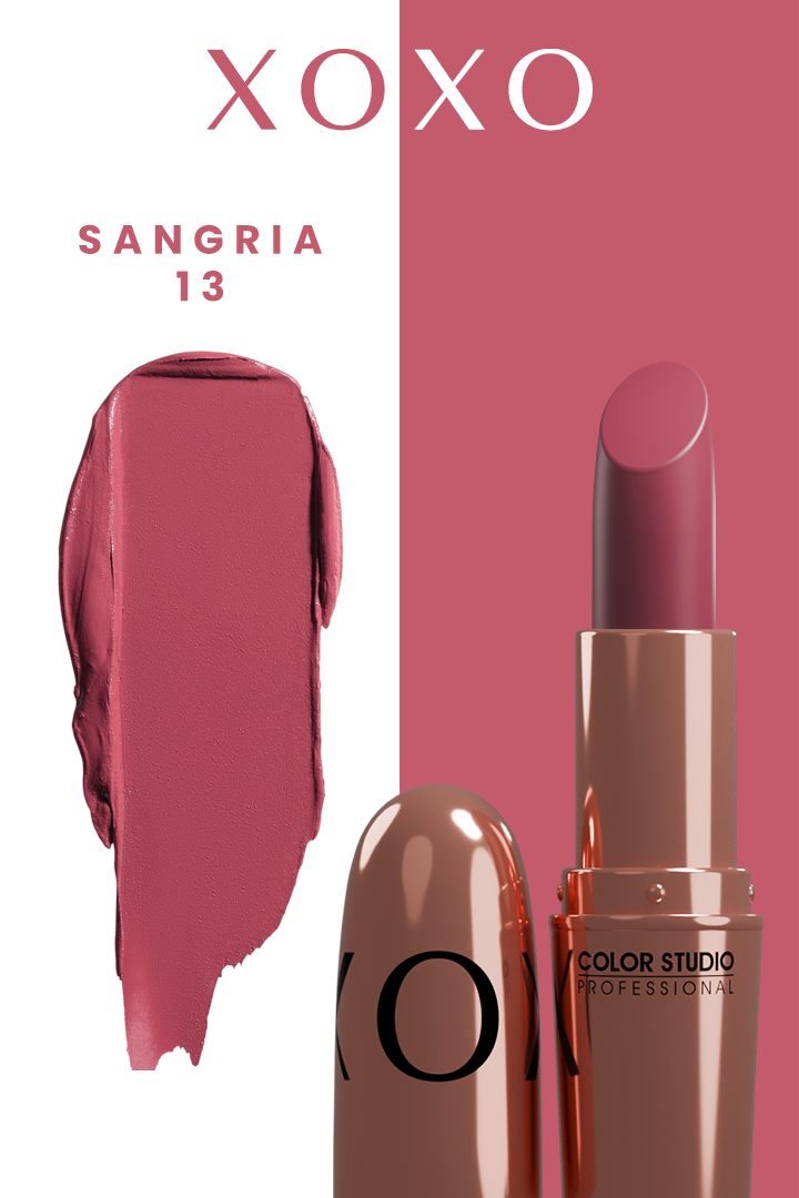 COLOR STUDIO XOXO LIPSTICK SANGRIA # 13
