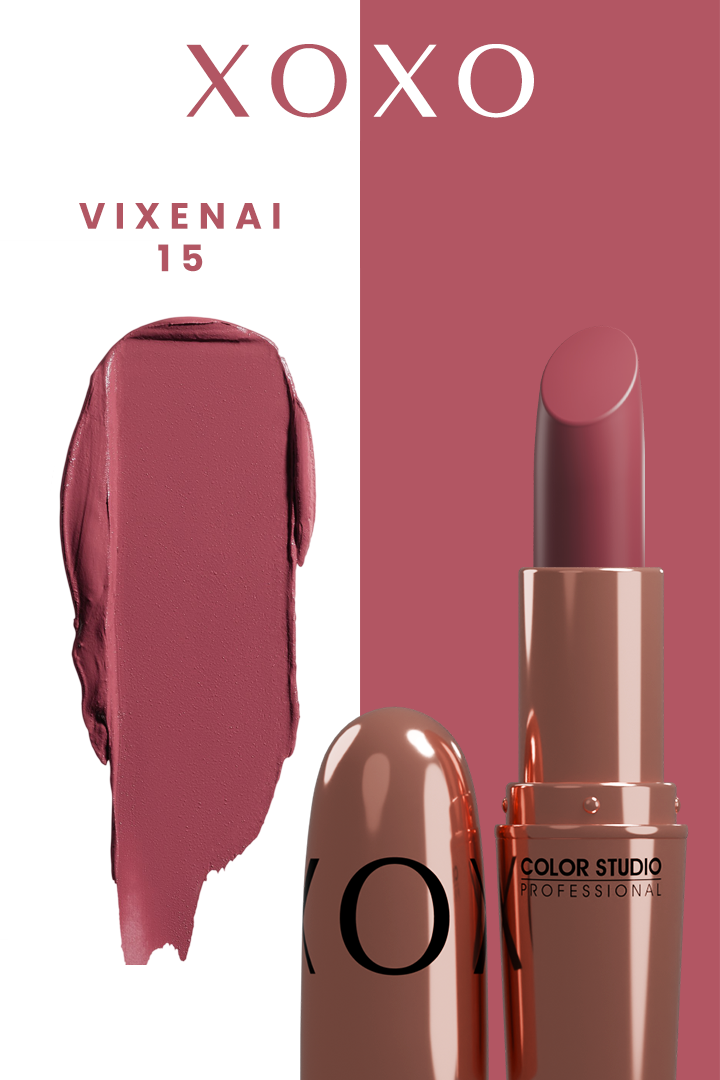 COLOR STUDIO XOXO LIPSTICK VIXENAI # 15