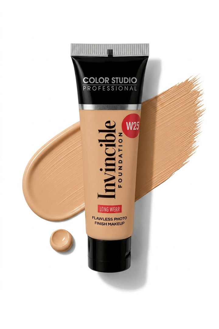Invincible Foundation Golden Beige – W25