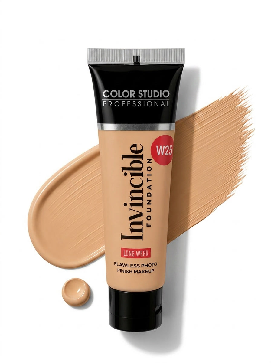 Invincible Foundation Golden Beige – W25