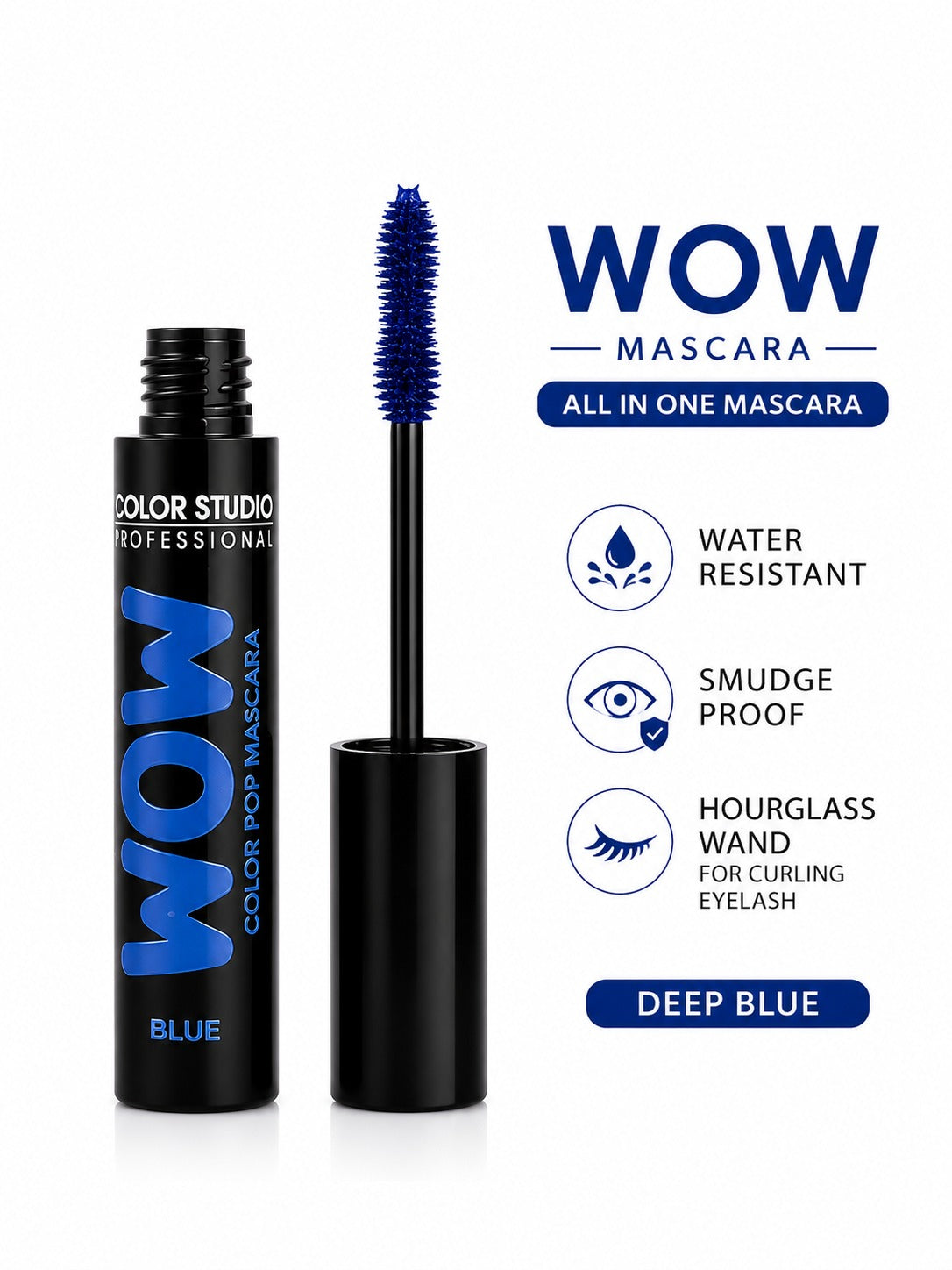 WOW Deep Blue Mascara