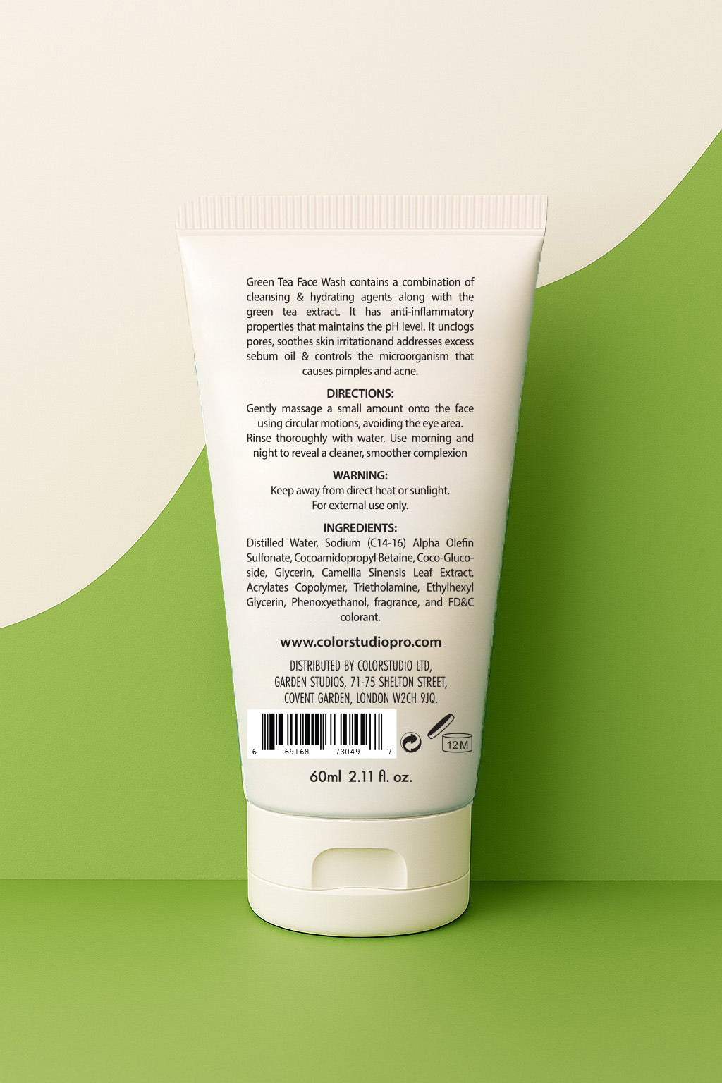 GREEN TEA FACE WASH - SLS FREE