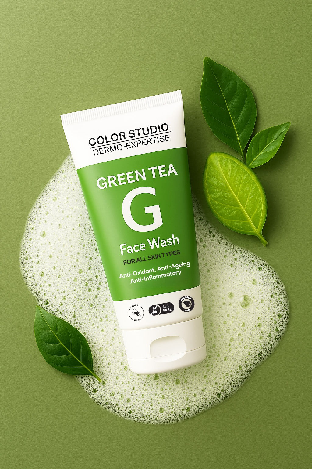 GREEN TEA FACE WASH - SLS FREE