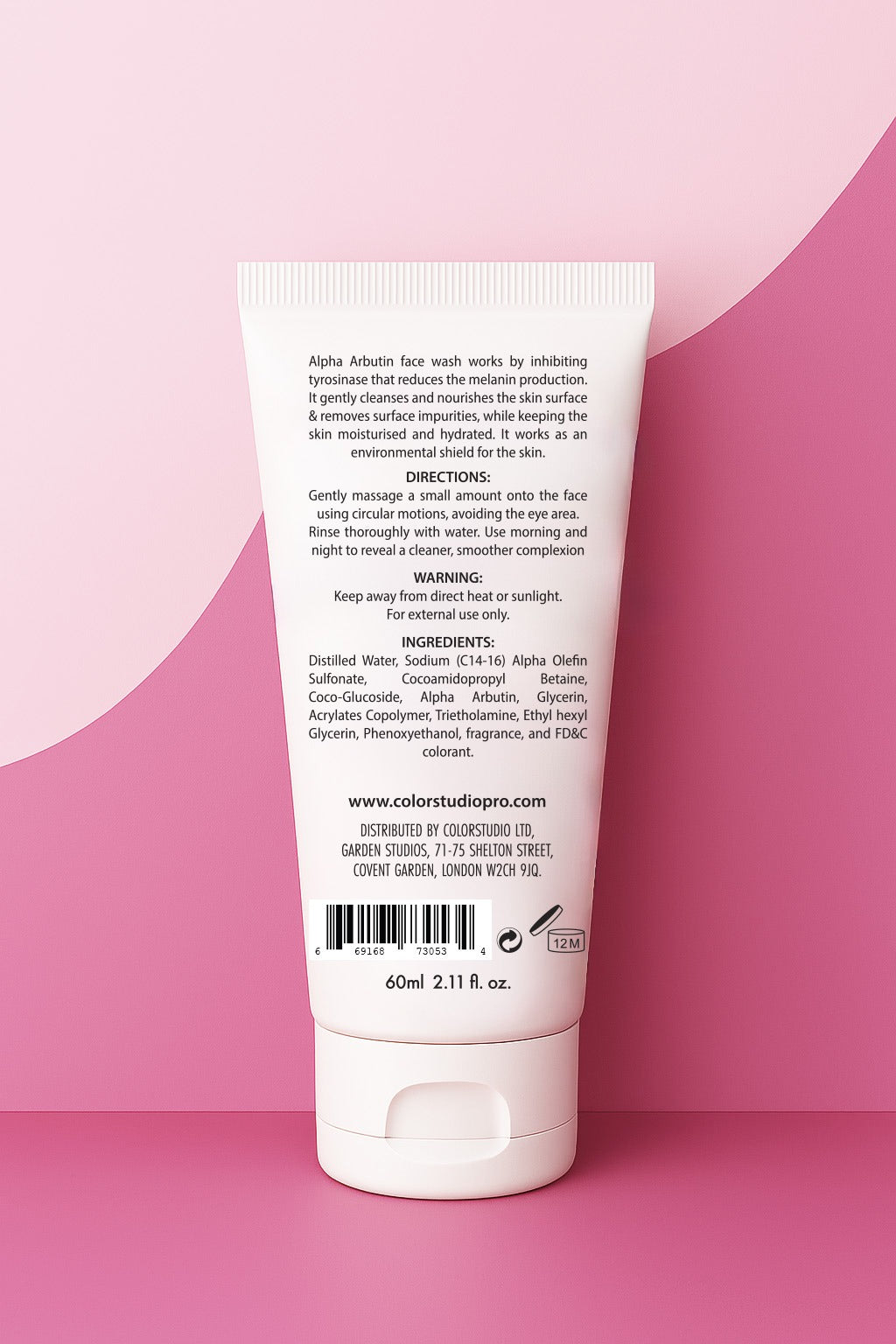 ROSE FACE WASH SLS FREE