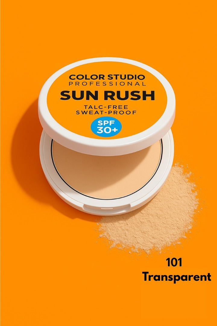 SunRush Compact Powder SPF 30+ – COLORSTUDIOMAKEUP
