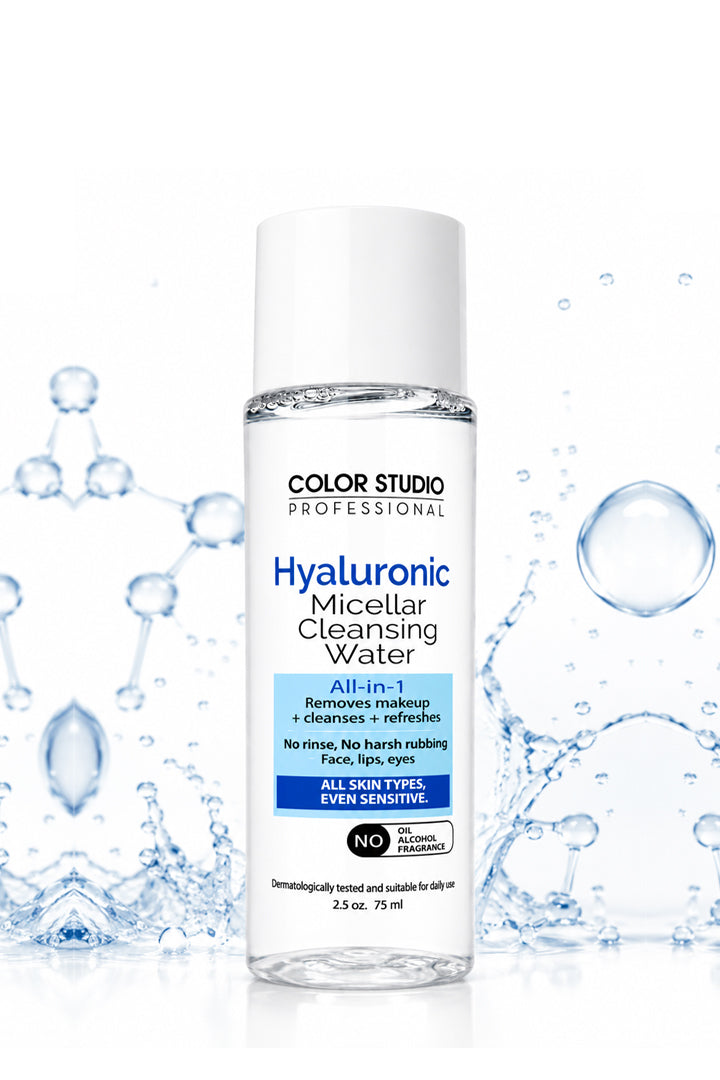 Color Studio Professional Hyaluronic Acid Micellar Cleansing Water (75ml)