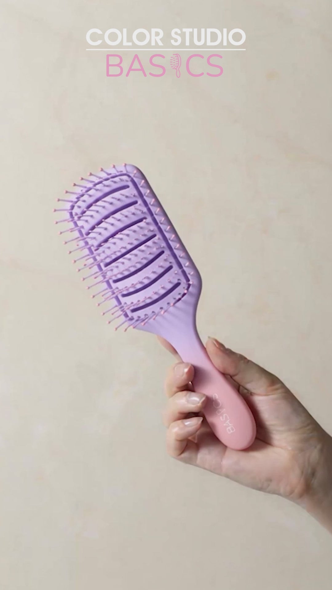 Color Studio Basics Detangling Brush – Rectangular Vent