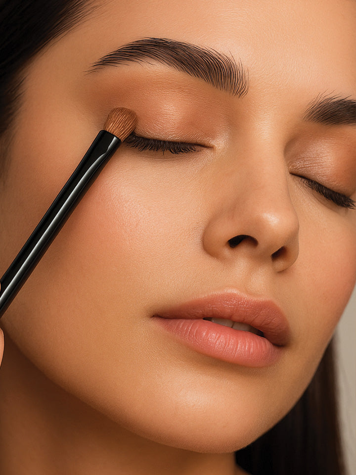 TILT HEAD SMUDGE BRUSH - PRO MAKEUP BRUSHES COLOR STUDIO
